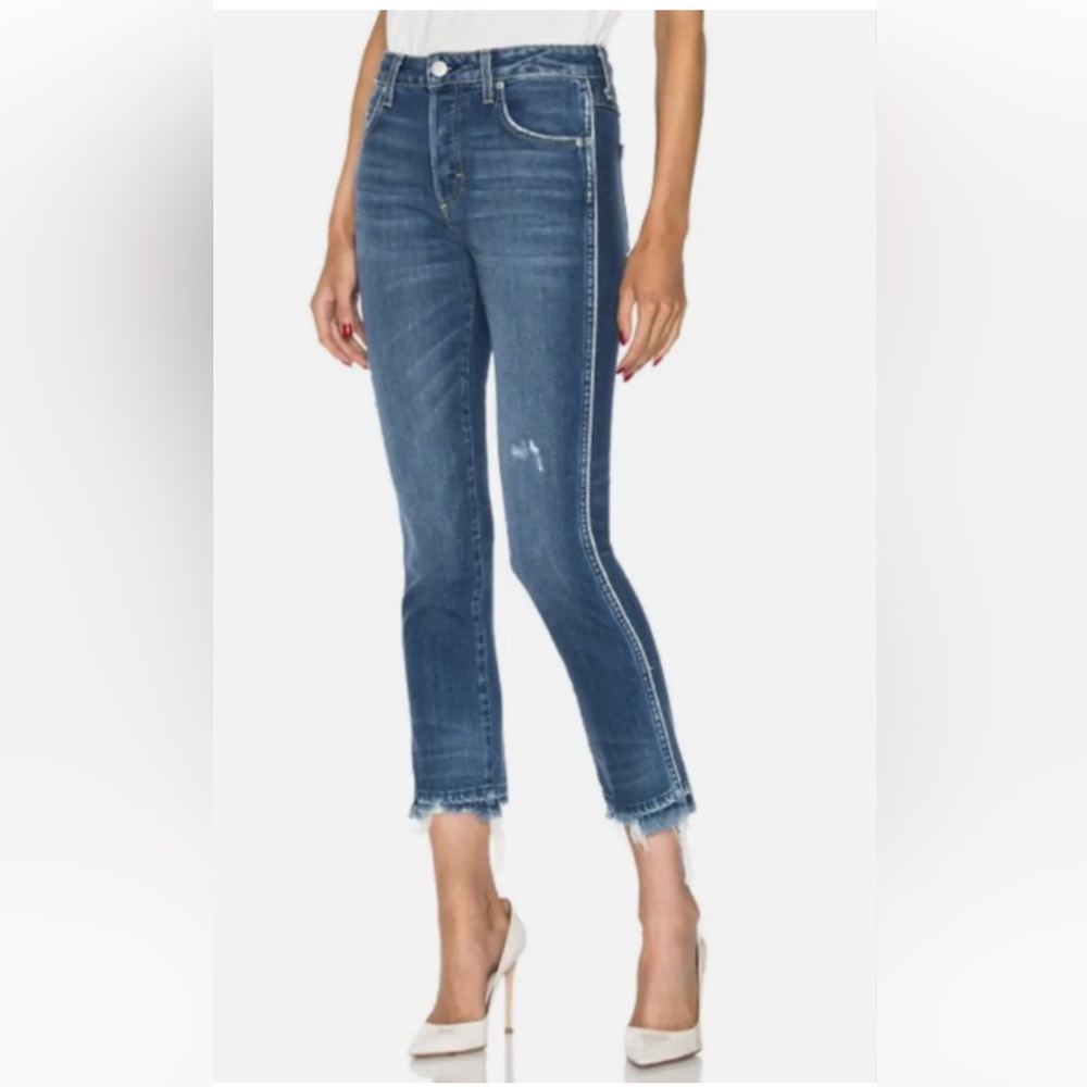 AMO High Rise Babe Slim Fit Denim Jeans Old School Size 27